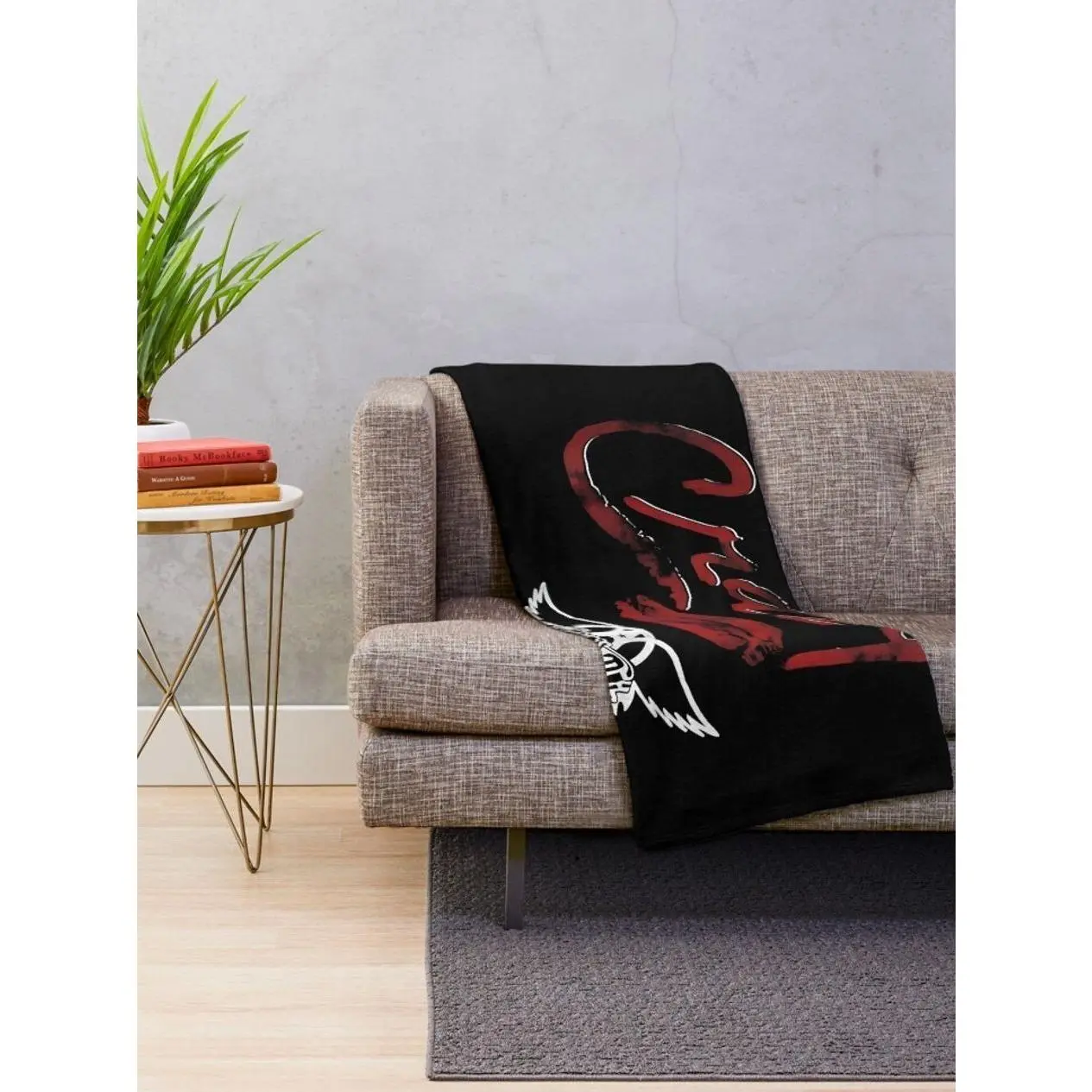 Pinky Mine Throw Blanket