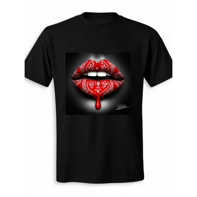 bandana shorts graphic tee - TikTok Shop