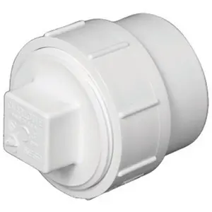Charlotte Pipe & Foundry PVC00105X0800HA PVC-Dwv Clean-Out Adapter 2 in.