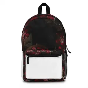 Elegant Floral Rose Backpack - Perfect for School and Everyday Use