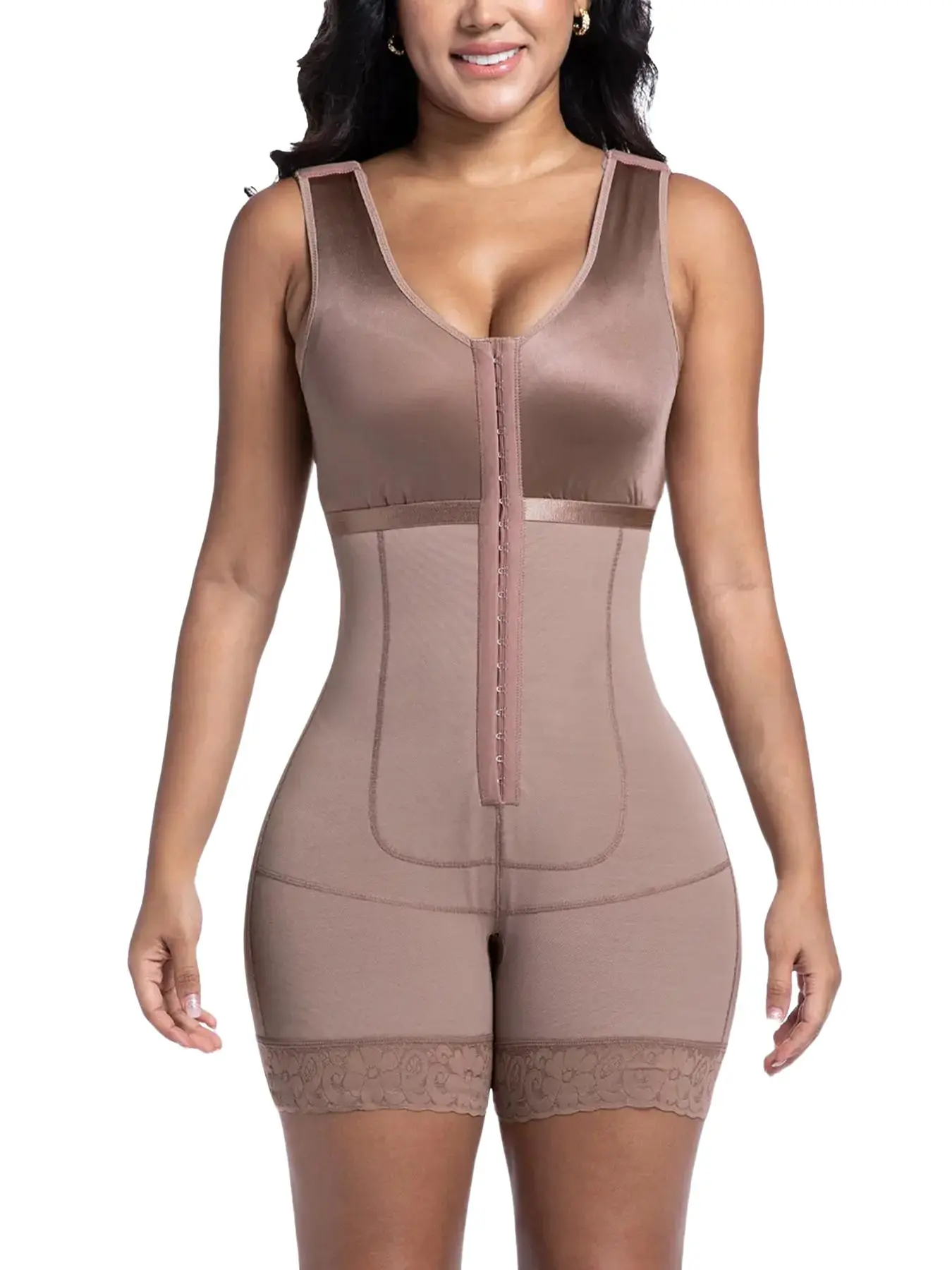 Women's Slimming Bodysuit, Waist Control One-Piece, Corset Style Shapewear, Body Shaper Shapewear, Comfortable & Stylish Design, Perfect for Various Occasions, Body Shaping Underwear, Tight Fit Shapewear, Tummy Control Clothing