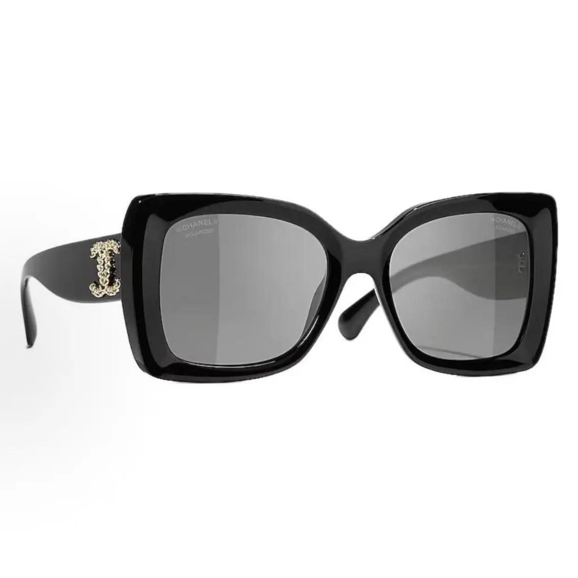 Pre-owned Brand New,Chanel 5555 Polarized Sunglasses