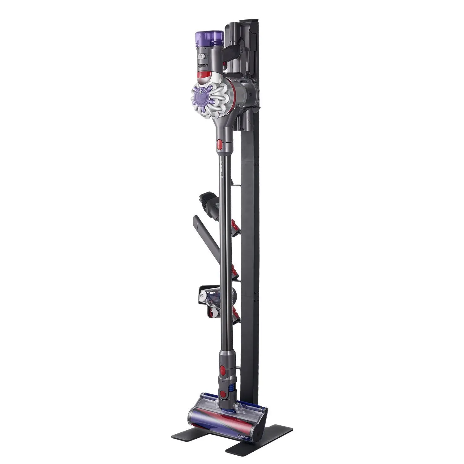 【Summerfinds】VEVOR Vacuum Stand for Dyson Multi-Models Stable Storage Bracket Holder with 6 Hooks