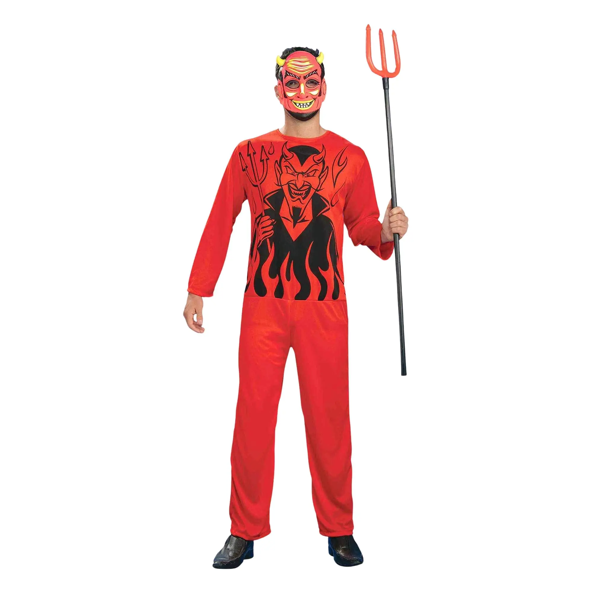 Retro Classic Red Devil Costume Adult, Clothes, Menswear, Costume Ideas