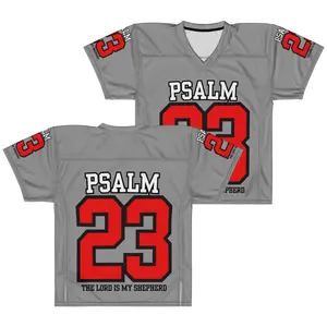 Psalm 23 Unisex Football jersey