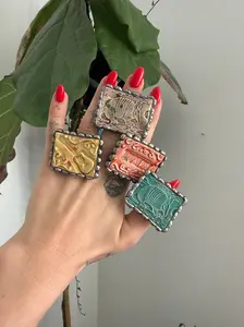 Abstract Pottery Ring