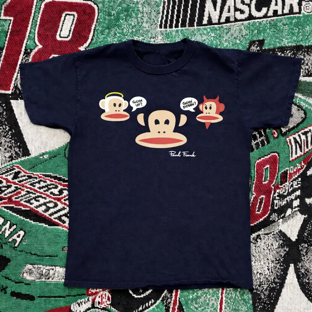 Paul Frank Monkey 'Devil & Angel' Baby Tee