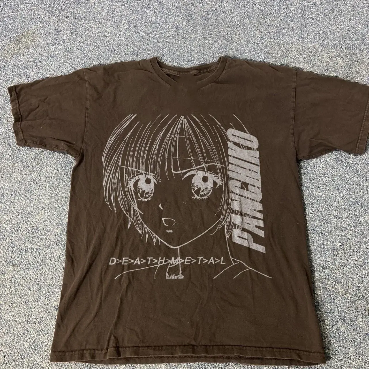 Retro Panchiko Tour Band Death Metal T Shirt, Rock Fan Gift Anime Y2k Style