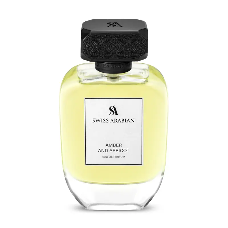 Swiss Arabian Amber and Apricot Eau De Parfum - Long Lasting Arabian Perfume for Women - Fruity Gourmand Fragrance - 3.4 oz - Elegant Amber & Apricot Scent