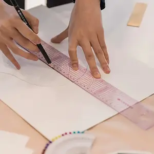 6pcs Soft Curved Sewing Ruler Set, Multifunctional Drop Ruler for Garment Proportion, Pattern Making, Handicrafts, Tailoring, Quilting and Painting, Sewing Tools