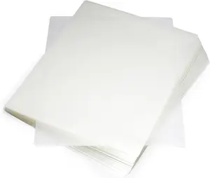Clear Thermal Laminating Plastic Paper Laminator Sheets