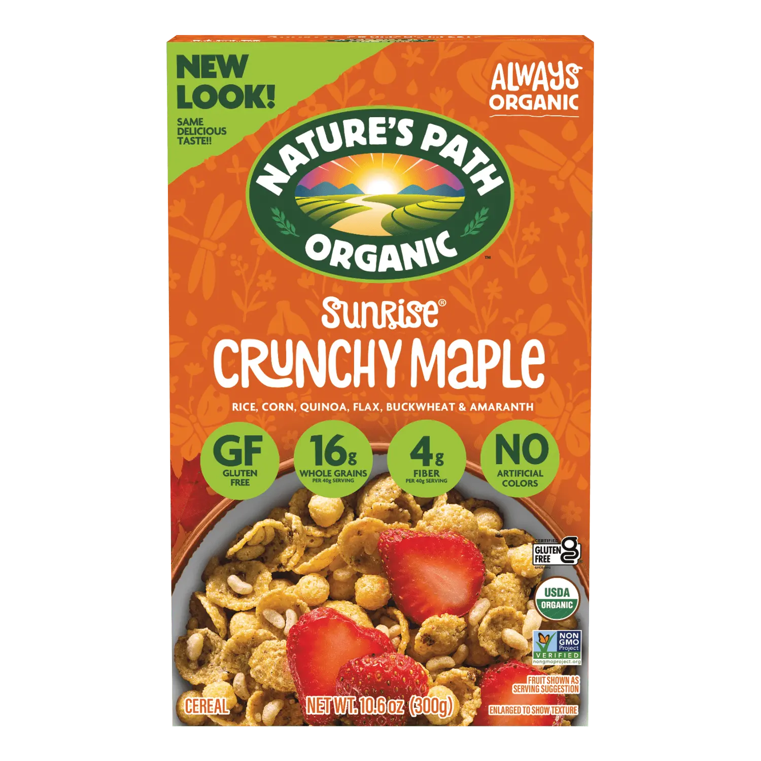 Nature's Path Organic Sunrise Crunchy Maple Gluten Free Cereal