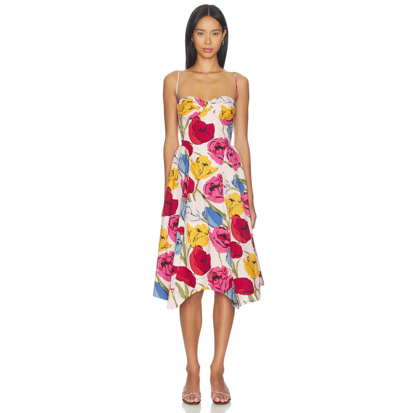Free People x REVOLVE Cherish Midi Dress in Floral