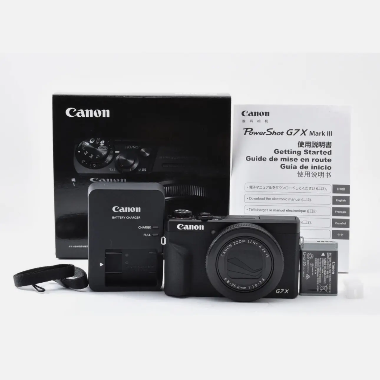 Canon PowerShot G7 X Mark III Compact Camera w lens kit