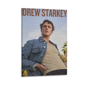Drew Starkey Poster 25 Poster Canvas Wall Art For Bedroom Decor Bar Office Room Decor Gift