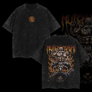 Master Roshi Vintage DBZ T-Shirt Unisex Oversize Anime Manga Acid Washed T-shirt, graphic tee,anime merch fan, outfits men