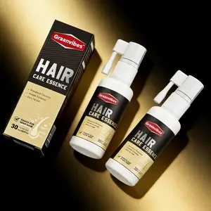 Graanvibes Hair Care Essence 30ml 2-Pack Nourishing Treatment for Daily Care Botanical Extracts Fortify Strands Non-Greasy Formula