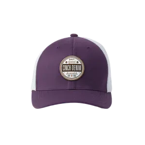 Cinch Men's 6-Panel Purple Snapback Hat MCC0110012