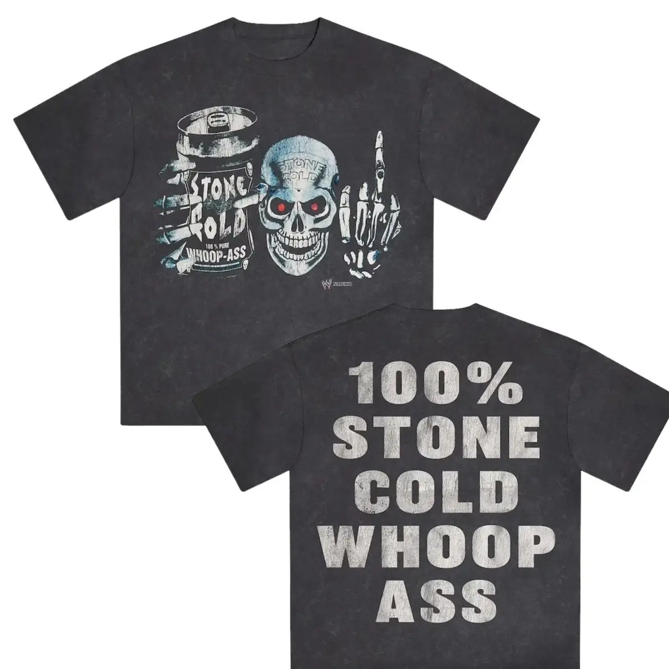 Men's Black Stone Cold Steve Austin Pure T-Shirt ,Vintage WW.E Graphics Tee, Gift for Men And Women