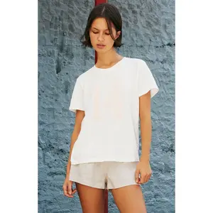 John Galt Women's White 14 T-Shirt - Multicolor