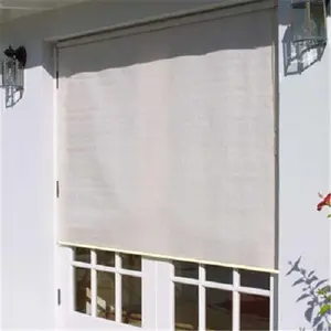 212 MAIN Gale Pacific Outback 95 Roller Windowshades, 4 x 8 ft, Pebble Color Car Exterior Sunshade