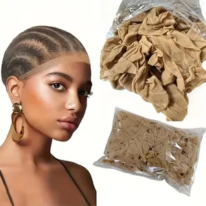 20-100pcs Ultra Thin Sheer Wig Caps - Hd Stocking Cap with Stretchy Nylon Mesh for Weave, Breathable, Invisible, and Comfortable Hair Net - Perfect for Hair Extensions and Wigs