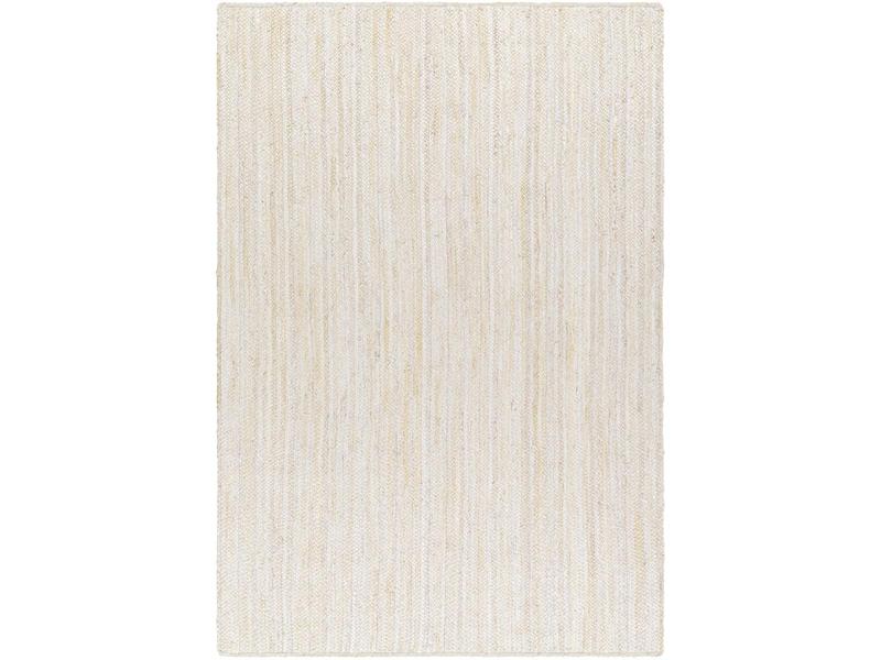 Livabliss TZD2301-268 Hand Woven Braided Jute Blend Decorative Indoor Area Rug, 2ft6in x 8ft Rectangle, Natural Class, 60% Recycled Fabric, Flat Weave Boho Braided Area Rug, Hand Woven Rug