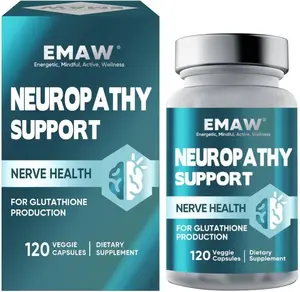Nerve Savior for Neuropathy, 120 Capsules Neuropathy Support Nerve Savior Supplement, with 600MG Alpha Lipoic Acid & Benfotiamine, Fortify Nerves Health for Fingers, Hands, Toes, & Feet Fitness Dietary
