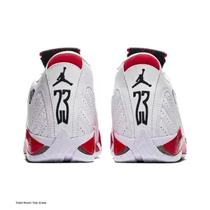 Brand New High Top Retro Basketball Shoes White Red Leather Lace-Up Sneakers With Box