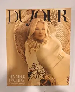 DUJOUR MAGAZINE Fall 2022 Jennifer Coolidge Gets the Last Laugh