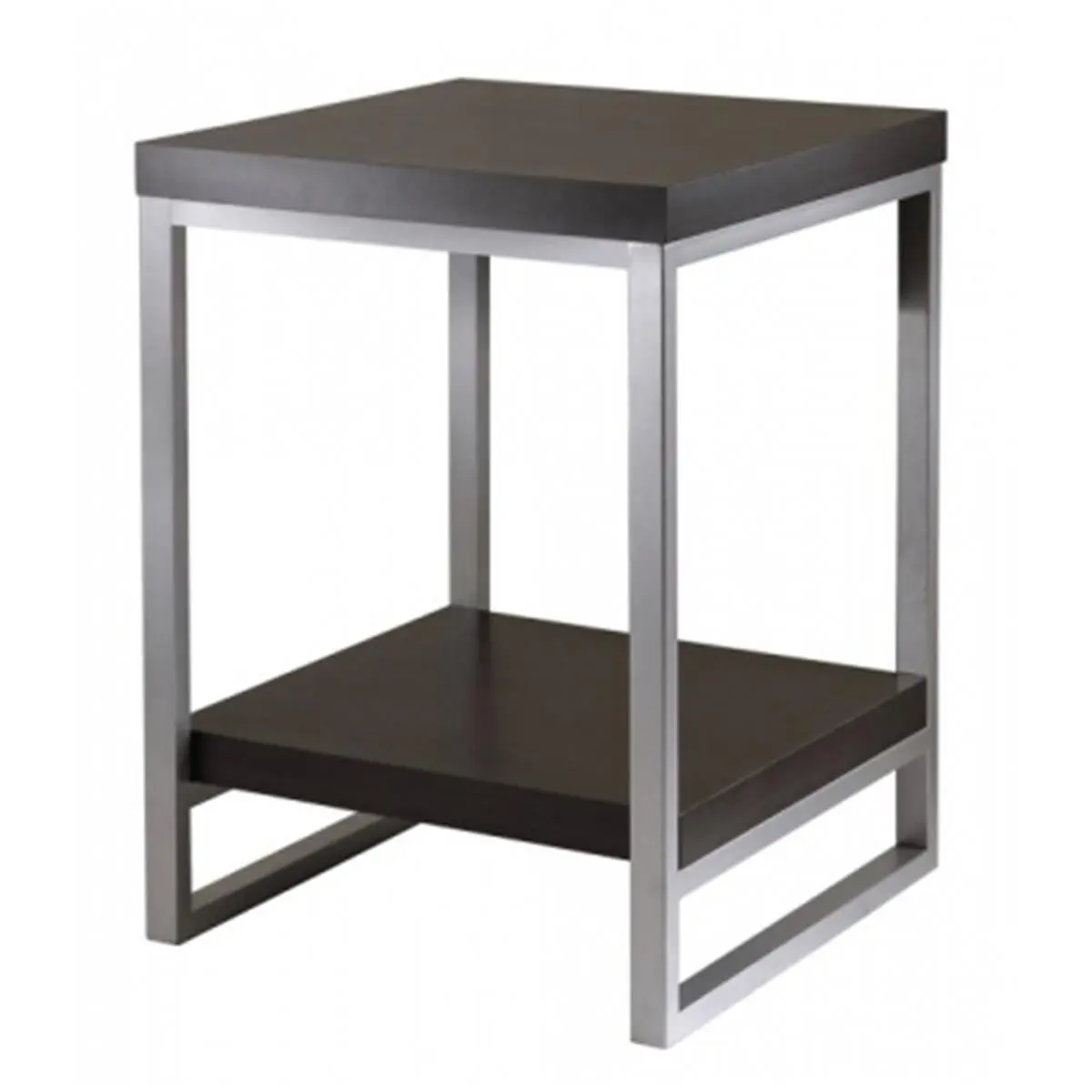 Winsome  Jared End Table- Enamel Steel Tube