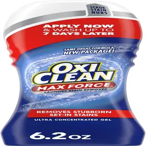 OxiClean Max Force Laundry Stain Remover Gel Stick, 6.2 fl oz Household Detergent