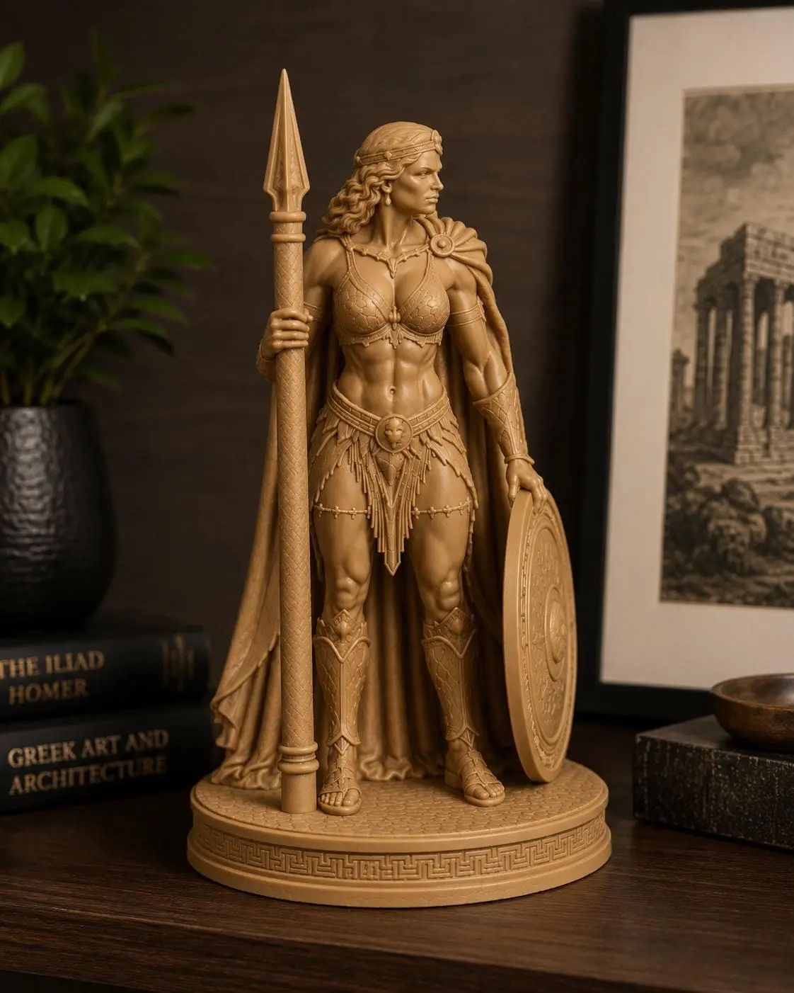 Amazon Warrior Statue