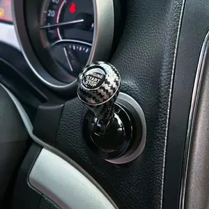 New 2026 Car Start Button Cover Rocker Automotive Interior Accessory Retro Joystick Decoration Universal New Car Gift car decor accessories