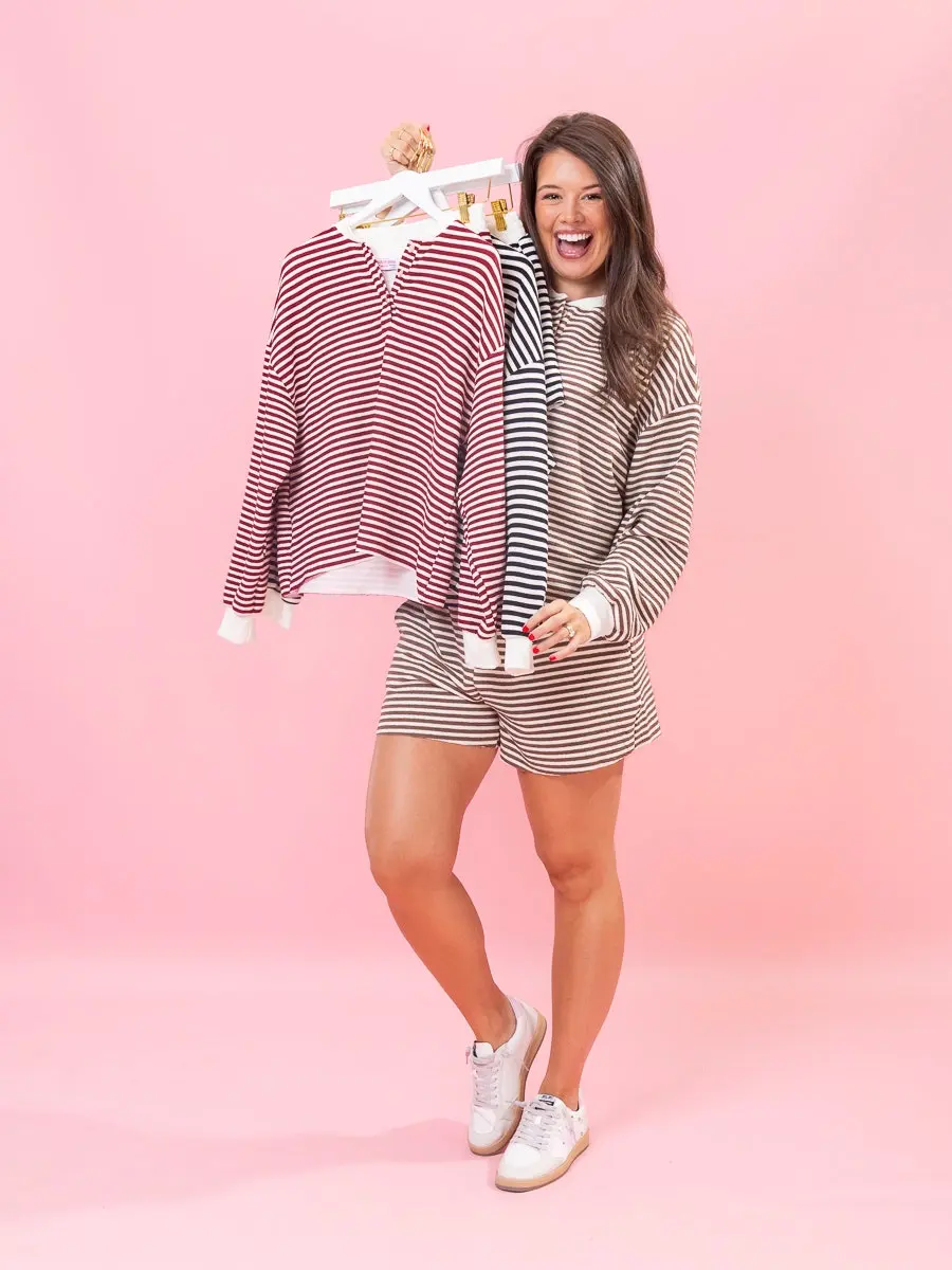 Striped Set by DD Design | S-3XL