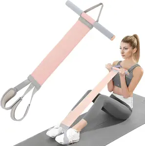 Full Body Resistance Band Set with Handles Yoga Pedal Resistance Band Anti-Broken Elastic Sit Up Pull Rope for Strength Training Stretch Bands Workout Equipment