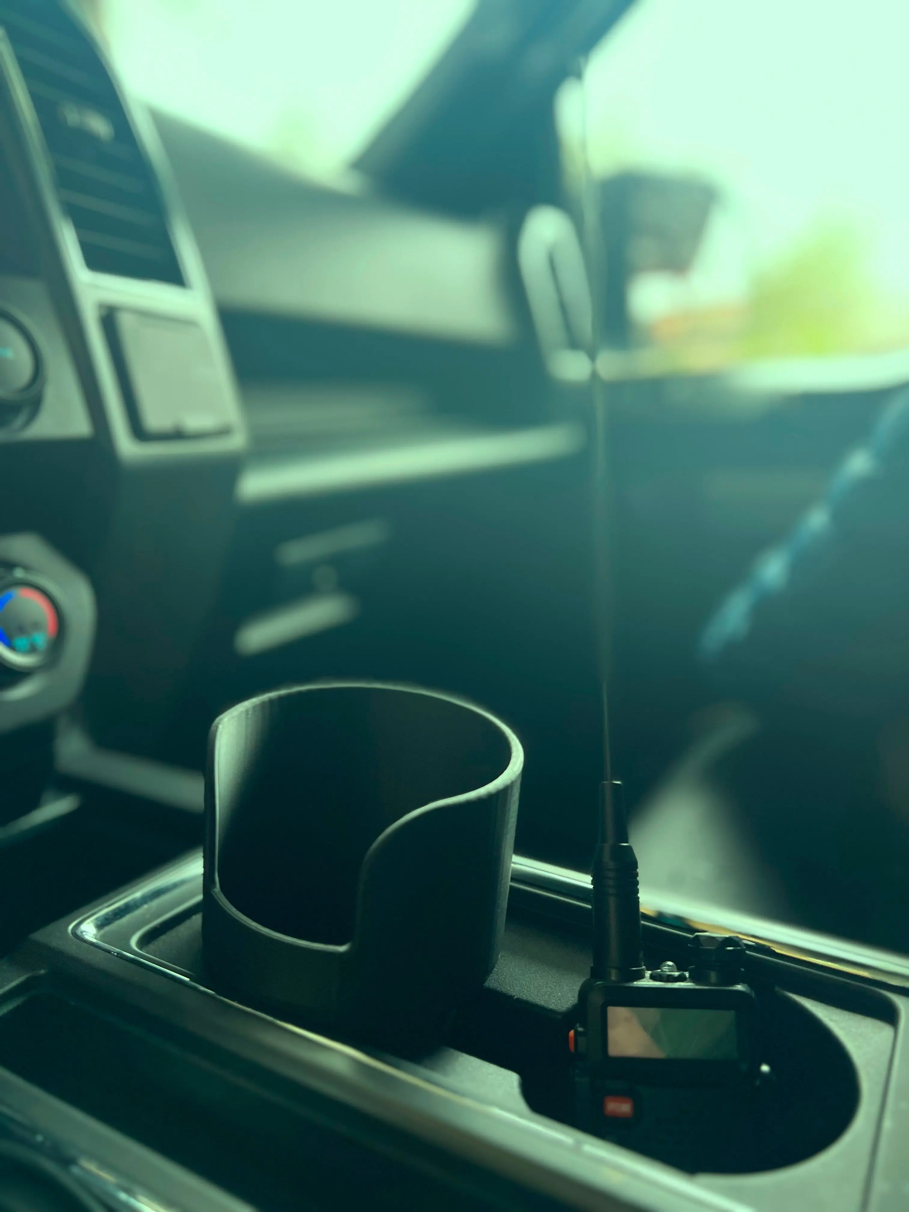 Atlas Cupholder - Compact Design for Home or Office Use, Fits 1 Liter Nalgene & Hydroflask, Rugged Construction, Securely Holds Cups and Glasses