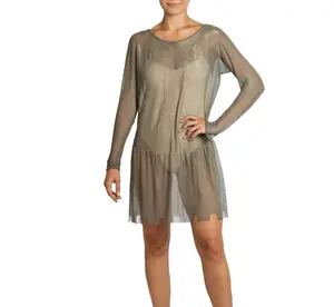 1920S Bronze Chainmail Cocktail Dress