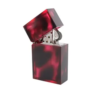 Marble Lighter - Pink Maroon Tortoise