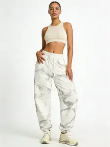 JOJOANS Camo Maple Leaf Pants Printed Sweatpants For Women