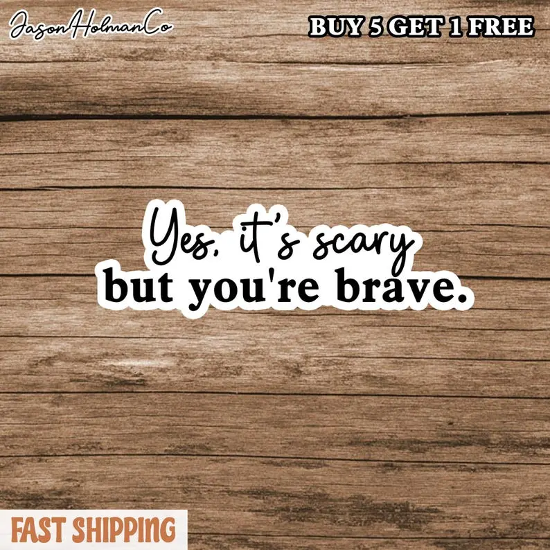 Yes it's Scary  Heated Rivalry Ilya & Shane Matte Vinyl Sticker