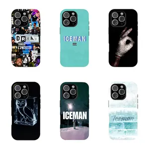 Suitable for iPhone 16 15 14 13 12 11 Drake Album Cover and Track List Transparent Silicone Shockproof Phone Case