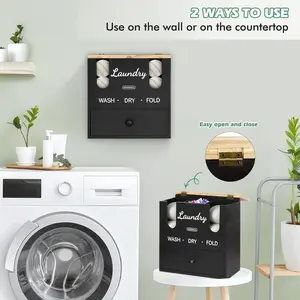 3-in-1 Laundry Organizer – Dryer Sheet Holder & Dryer Balls Container with Lid, Detergent Pod Dispenser, Clean Laundry Room Storage storage box laundry basket holiday haul organiser