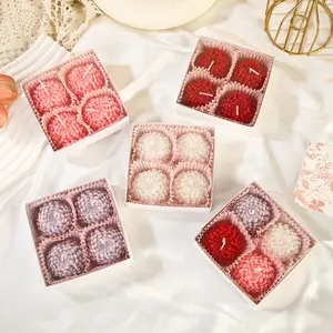 Daisy Flower Scented Candle, Creative Romantic Valentine's Day Aromatherapy Gift, Home Decorative Wax Candle, Perfect Gift Idea