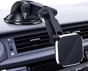 Phone  Mount, Universal Dashboard Windshield  Phone Mount Holder with Upgraded 3.2" Suction Cup,8   Compatible with  11 Pro X XS Max XR Galaxy Note10 S10 (B)