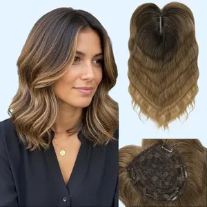 12inch Hair Topper for Women, Lightweight & Breathable Wiglet for Thinning Hair, Natural Look Volume Booster Hairpiece for Coverage, Ideal for SummerWins #TikTokShopDealsforYouDay