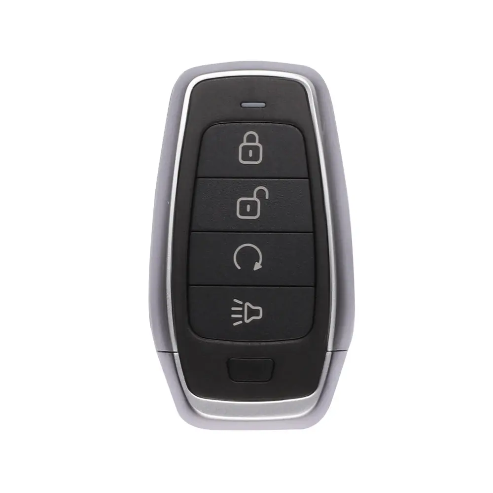 Autel MaxiIM IKEYAT4PR 4-Button Universal Smart Car Key Accessory - Brand-New Aftermarket Replacement with Remote Start, Key Lock, Panic Functions