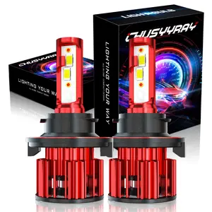 FOR 04-08 FORD F 150 MARK LT PROJECTOR LED HEADLIGHT BULBS COMBO A SET Side Lamp