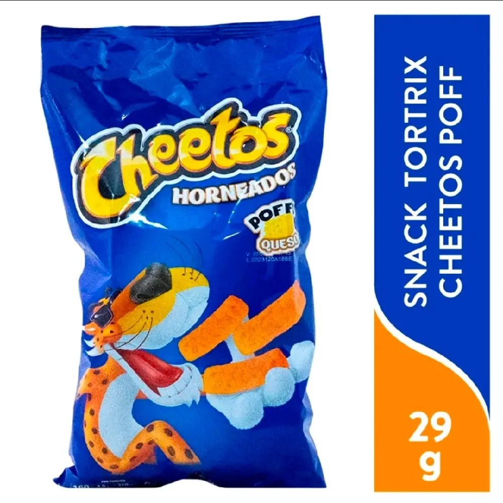 Cheetos Cheese, From Guatemala 29 gr        pack 3 unds
