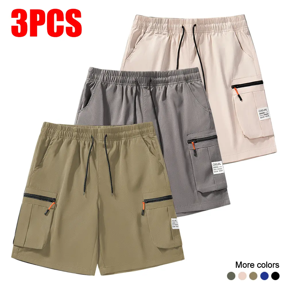 3 Pieces - Earth Yellow + Gray + Khaki